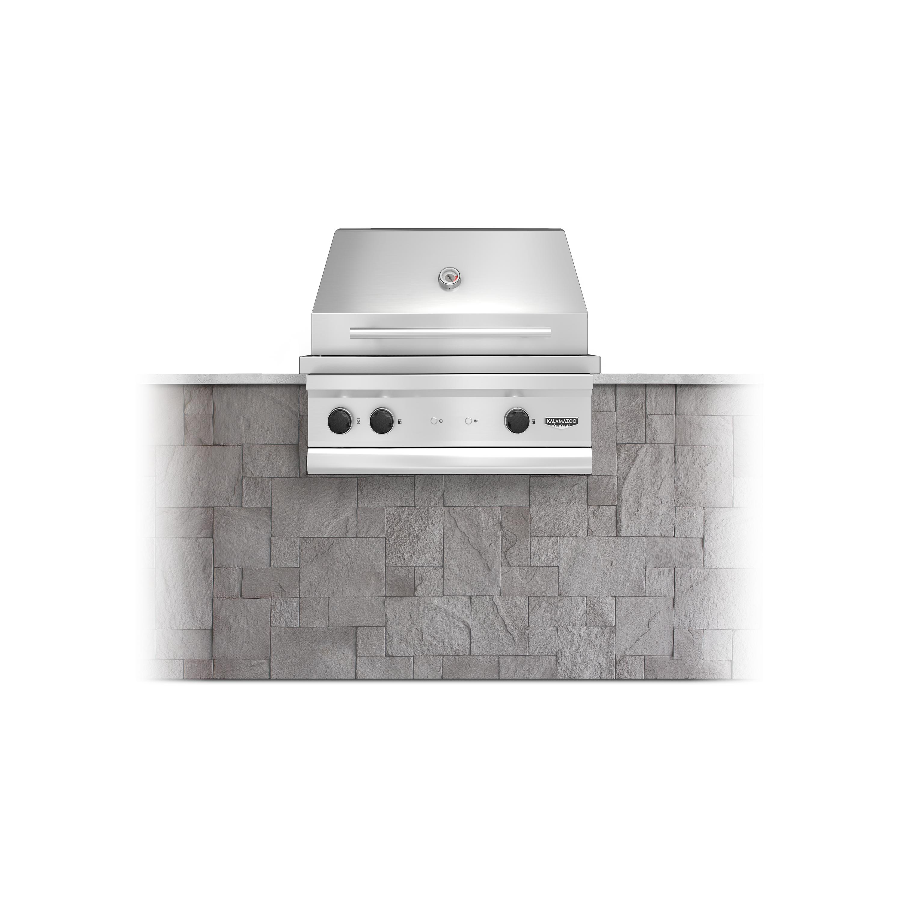 Echo 3 Built-in Gas Grill | Kalamazoo Outdoor Gourmet