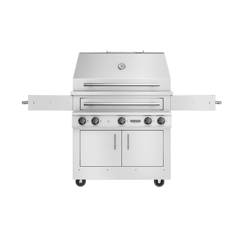 K750HT Freestanding Hybrid Fire Grill | Kalamazoo Outdoor Gourmet