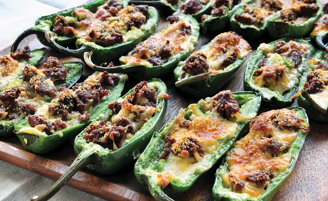 Bison Chorizo Poppers