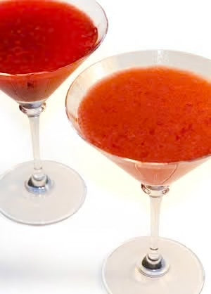 Blackberry Lemonade Martinis