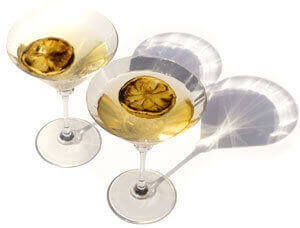 Burnt Lemon Martini