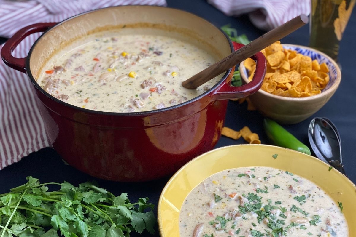 Smoked White Chicken Chili