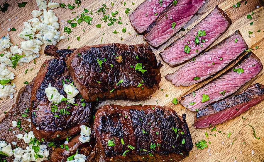 Marinated Grilled Venison Steak