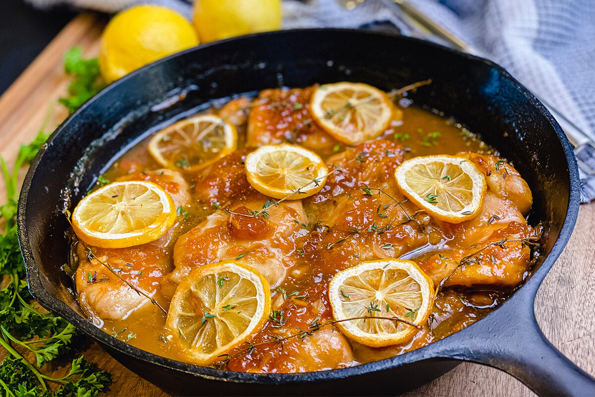 Smoke-Roasted Apricot Chicken