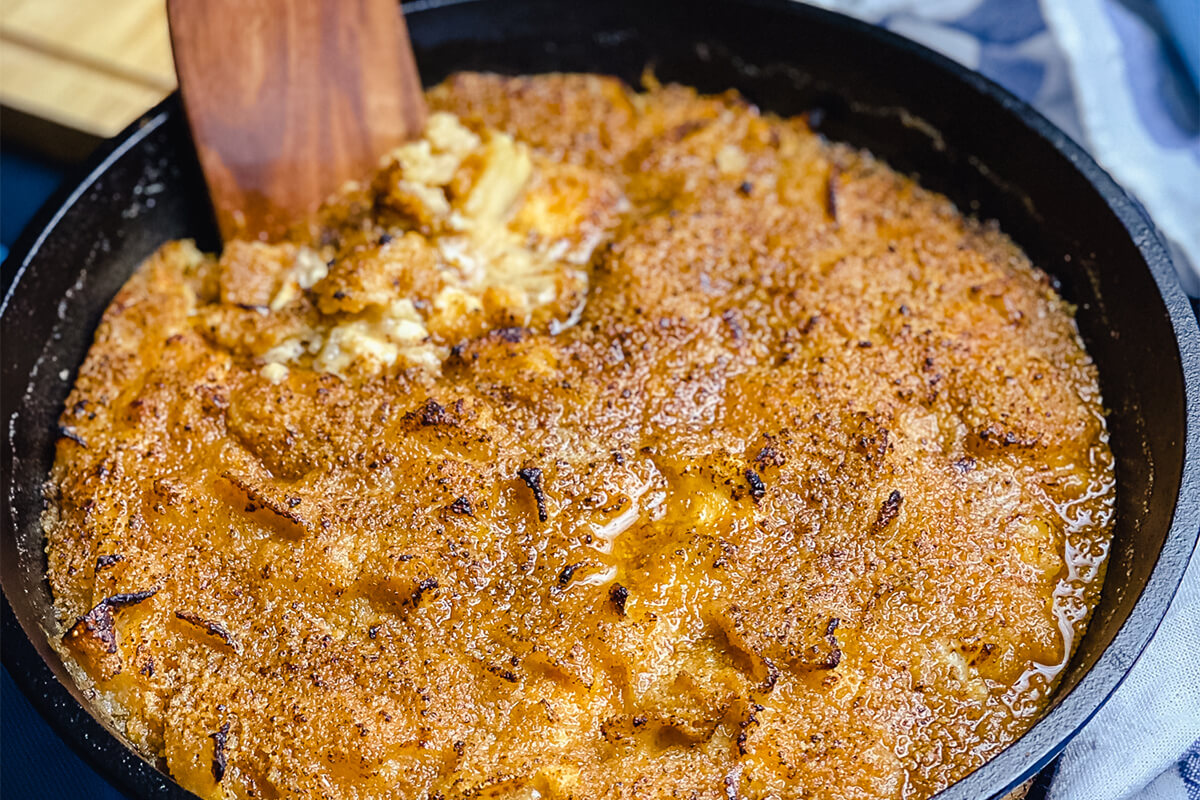 Smoked Apple Noodle Kugel