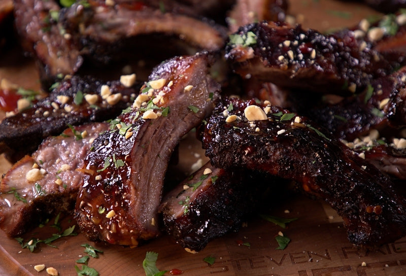 Huli Huli Ribs in Hybrid Fire Grill | Kalamazoo Outdoor Gourmet