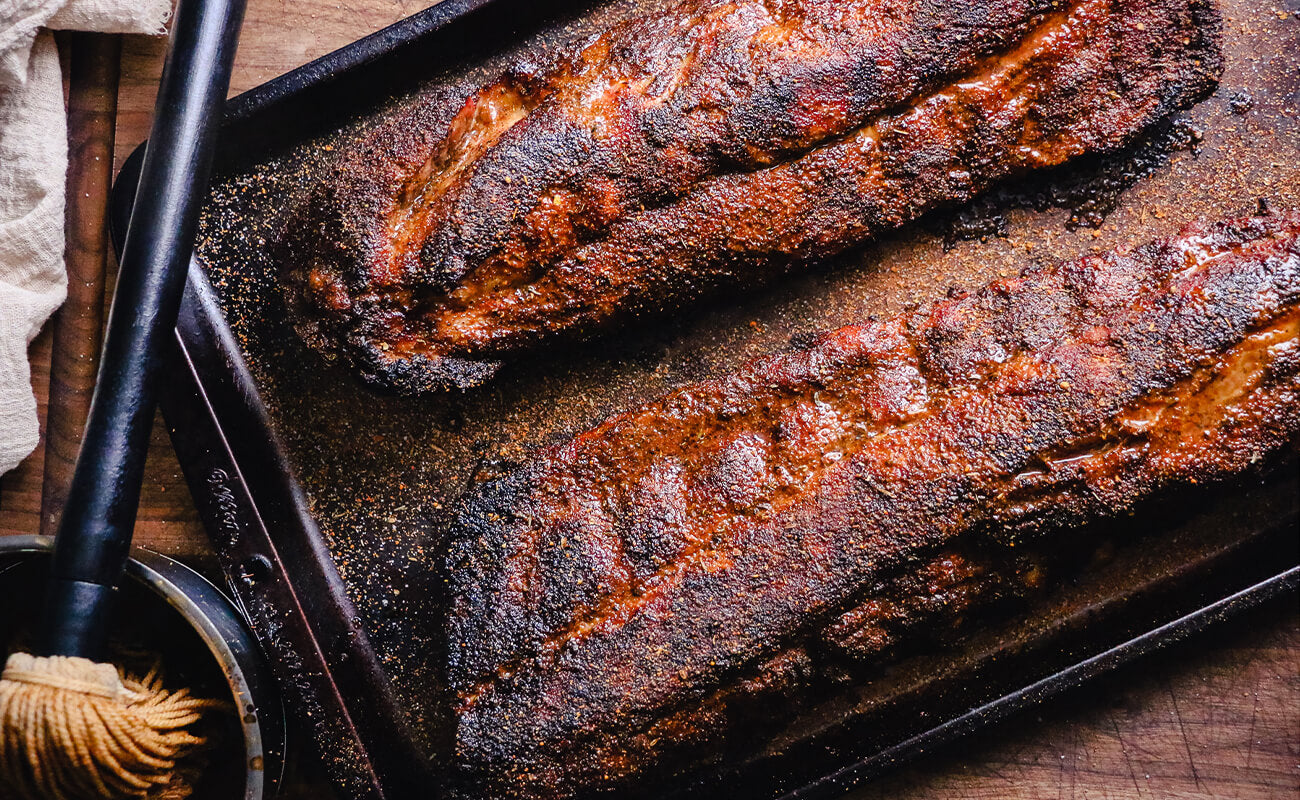 Memphis-Style Barbecue Baby Back Ribs