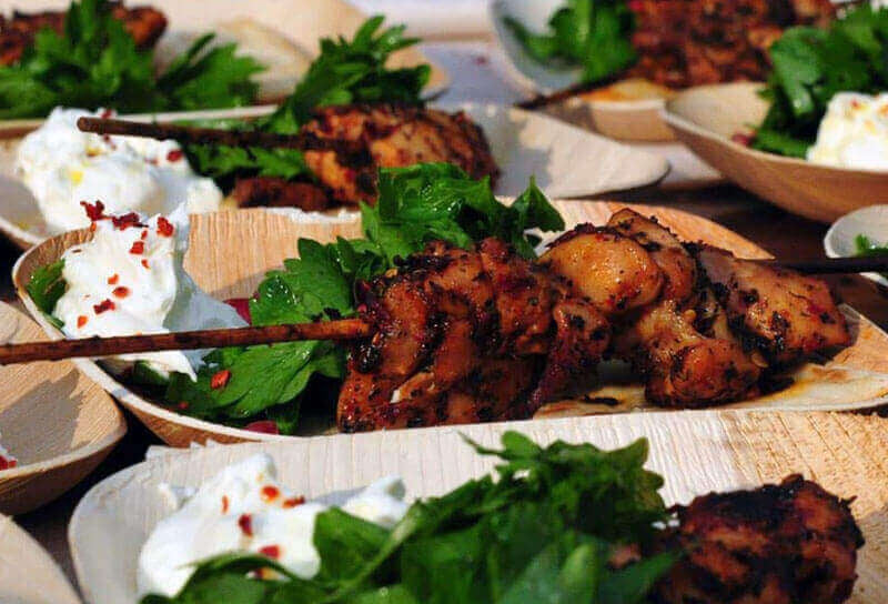 Terbiyeli Küşleme (Mint & Aleppo Pepper Marinated Chicken Kebabs)