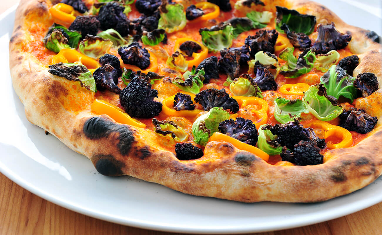 Purple Cauliflower Pizza