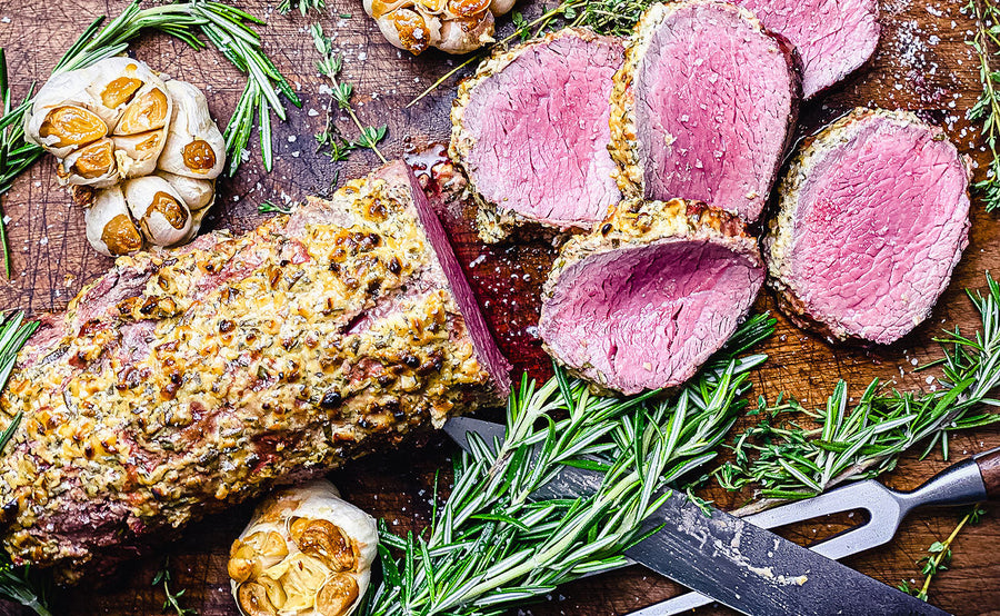 Roasted Herb-Crusted Chateaubriand