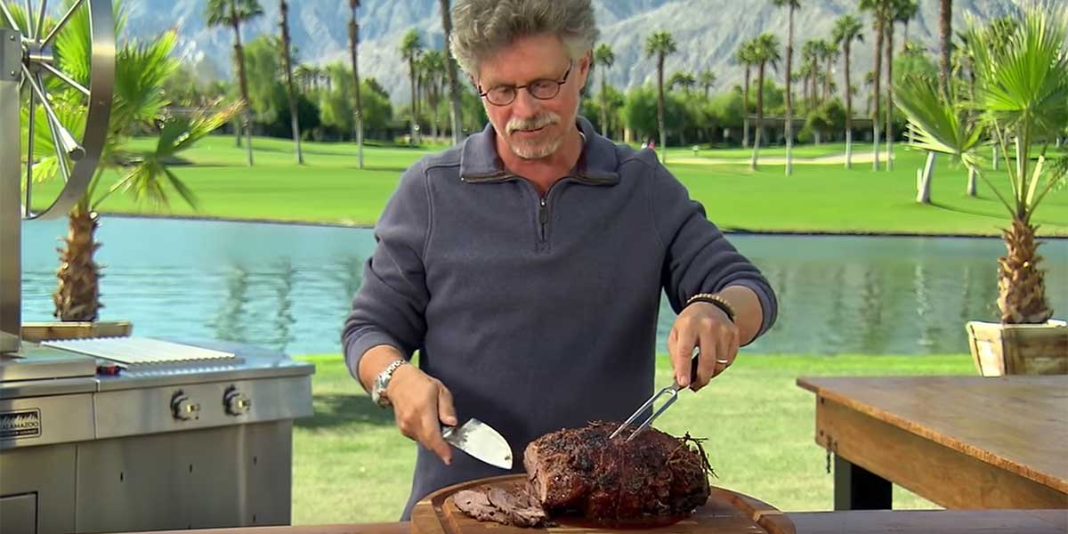 Steven Raichlen’s Rotisserie Roasted Lamb