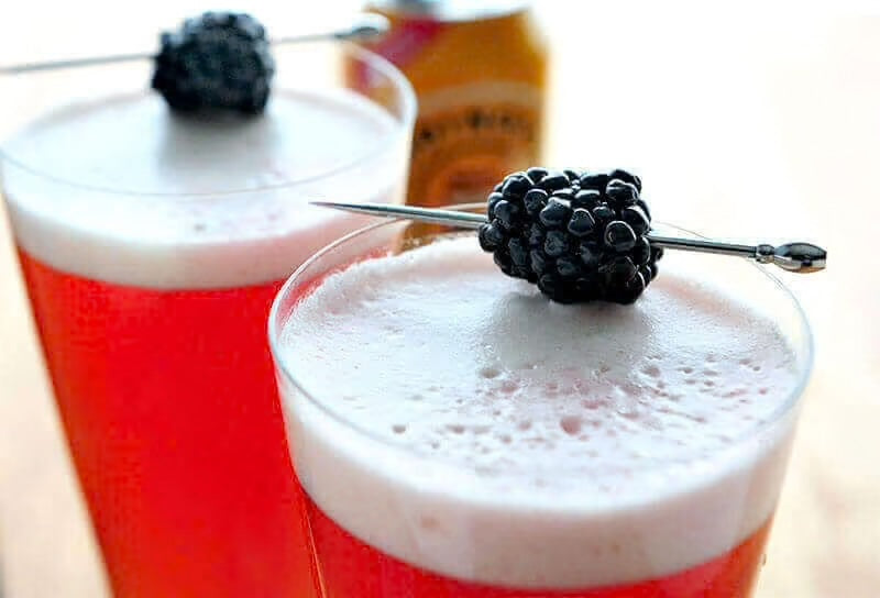 Blackberry Rosemary Cream Ale