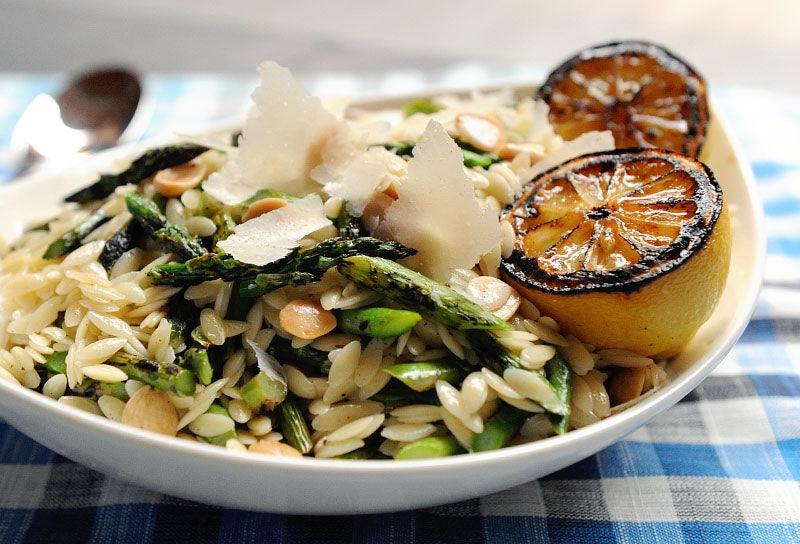 Charred Asparagus Salad