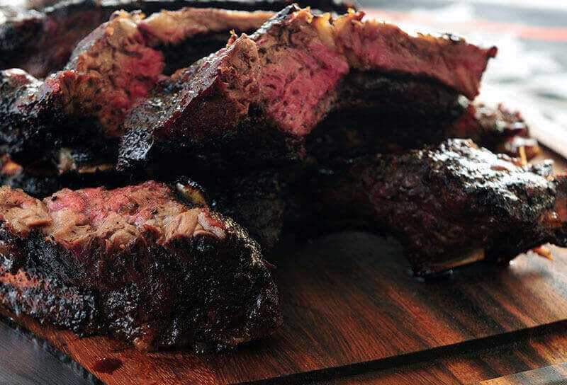 Coffee-Rubbed Beef Back Ribs