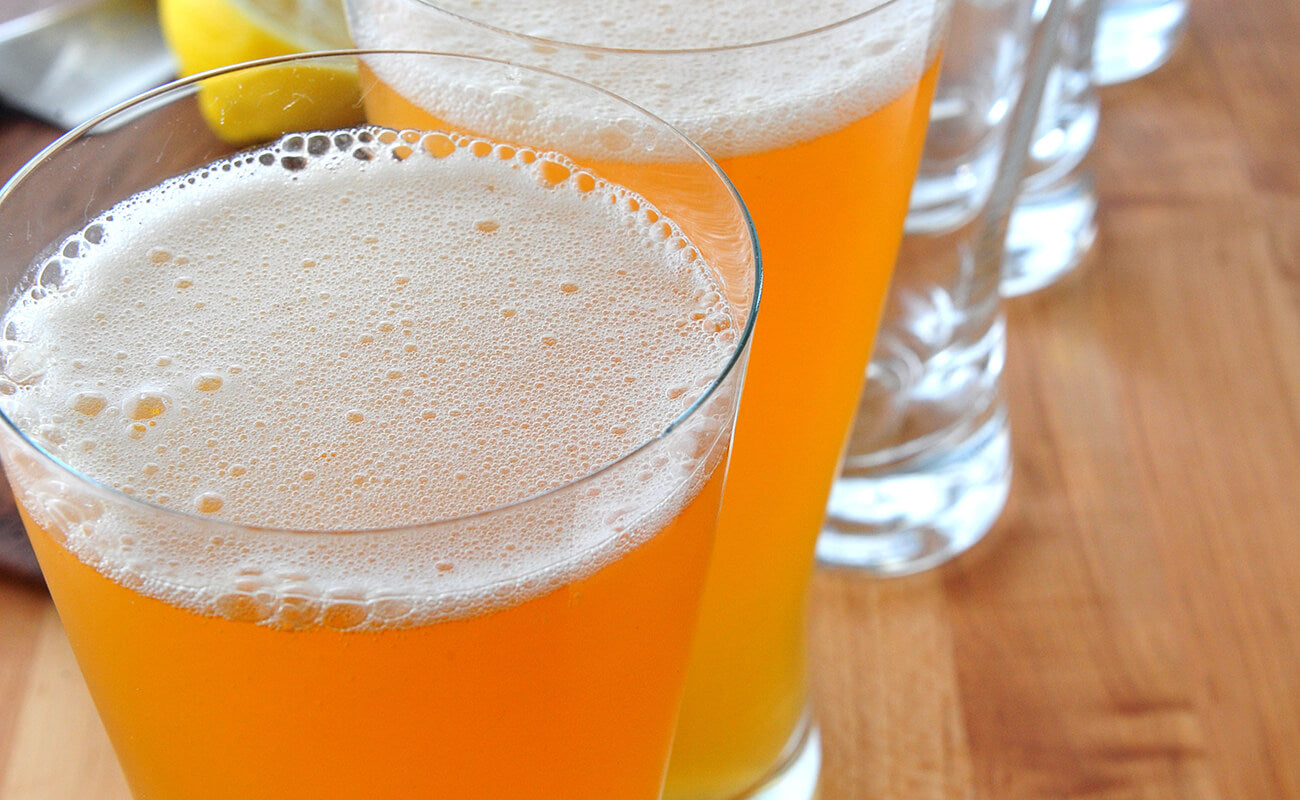 Ginger Shandy Beer Cocktail