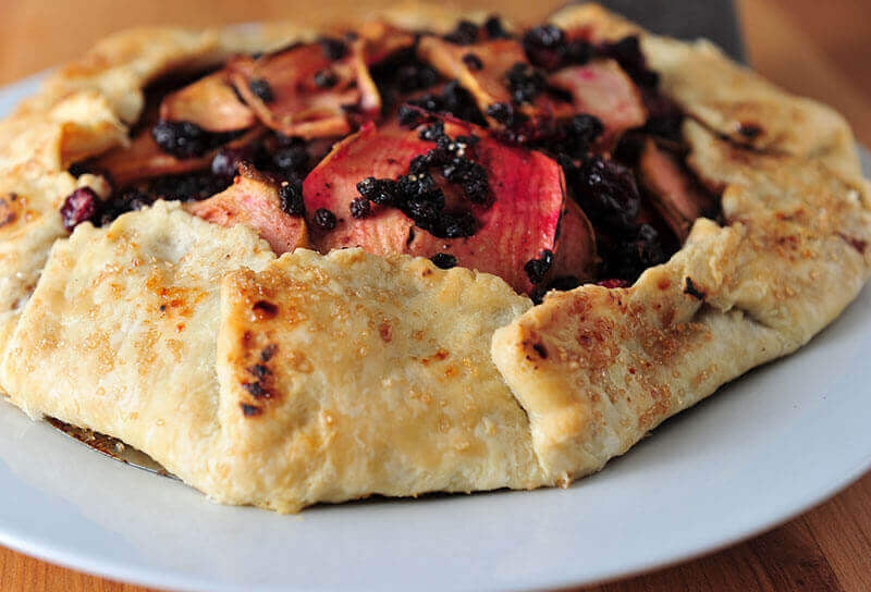 Cranberry Pear Galette