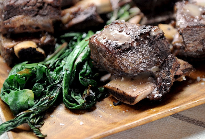 Garlic-Braised Short Ribs