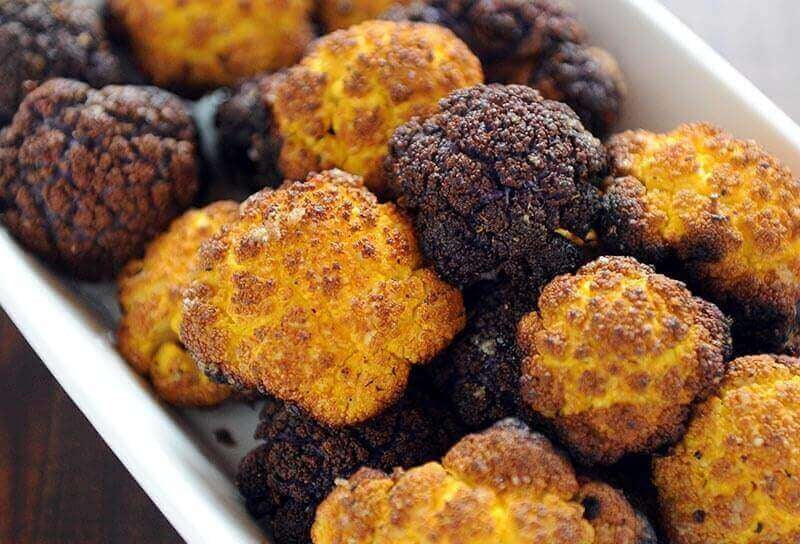 Smoke-roasted Cauliflower