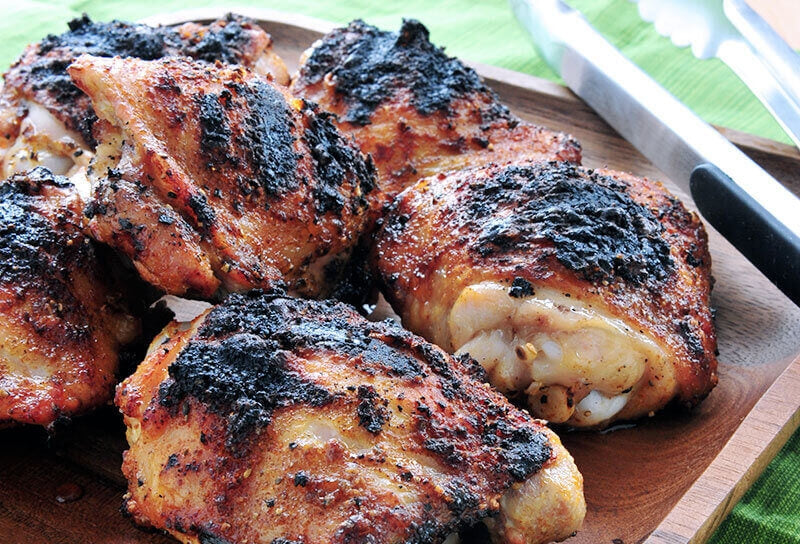 Triple S Rubbed Chicken Thighs