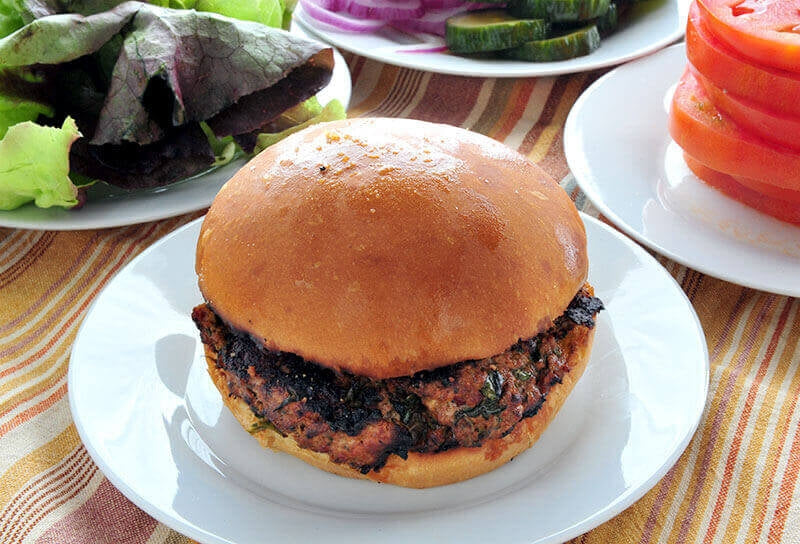 Chermoula Lamb Burgers