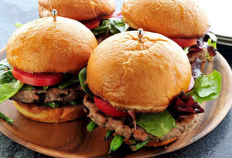 Nicoise Tuna Burgers