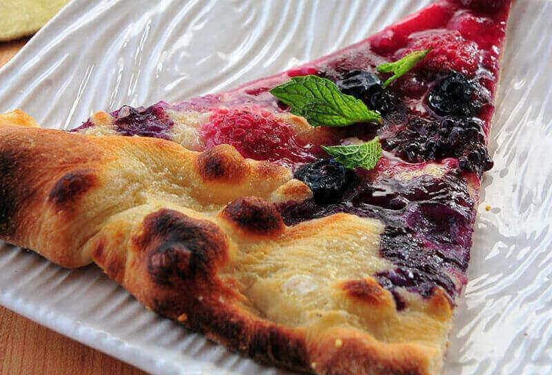 Mixed Berry Pizza