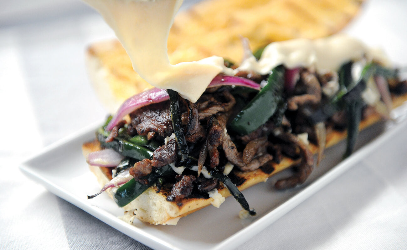 Grilled Philly Cheesesteak