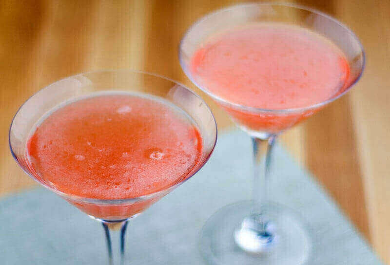 Pink Grapefruit Masquerade Martinis