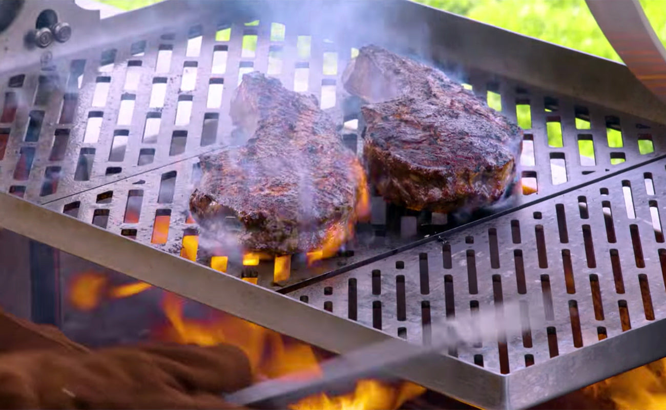 Using a Multi-Zone Fire on the Gaucho Grill