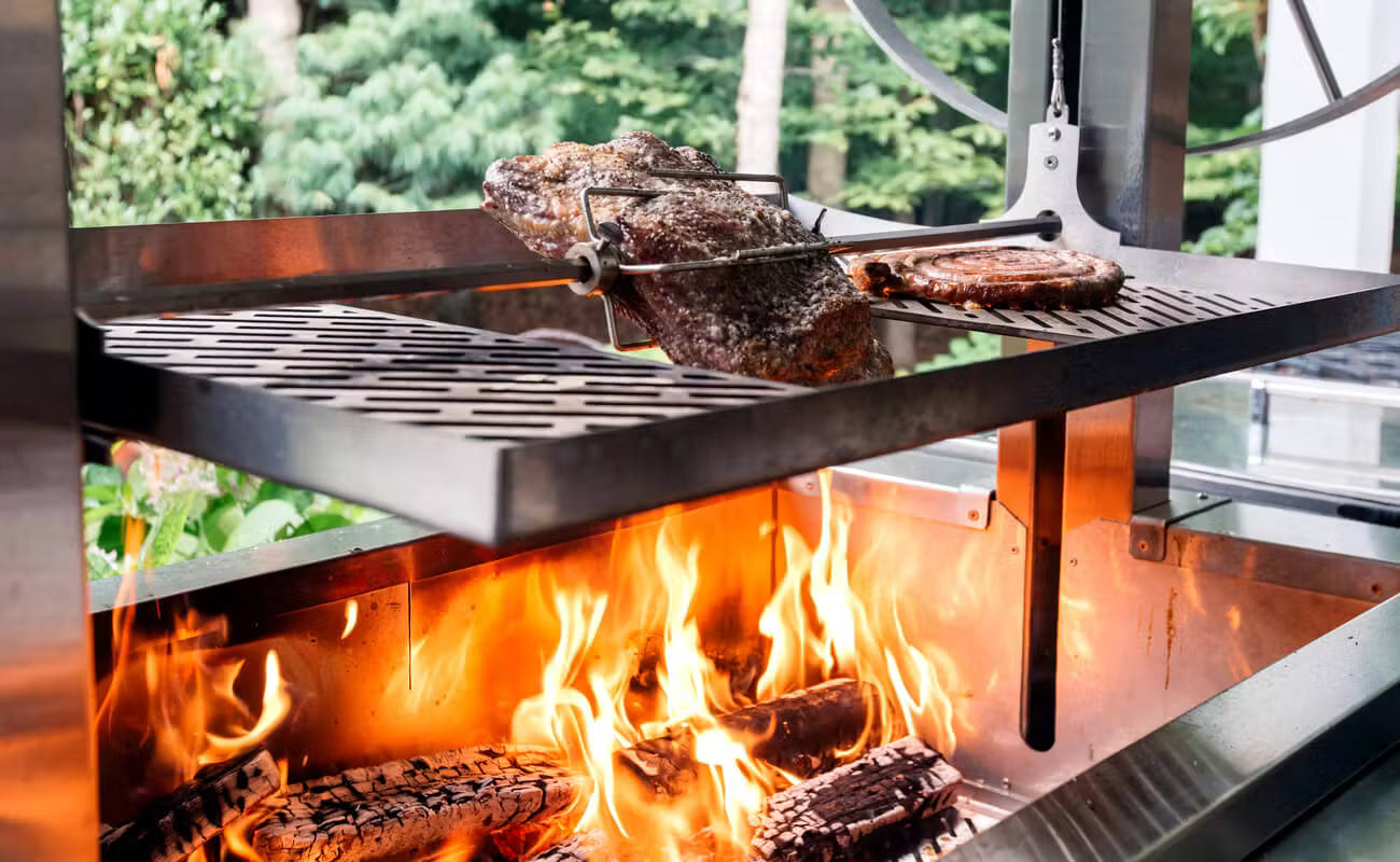 Rotisserie Roasting on the Gaucho Grill