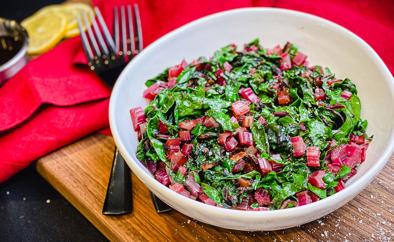 Sautéed Rainbow Chard