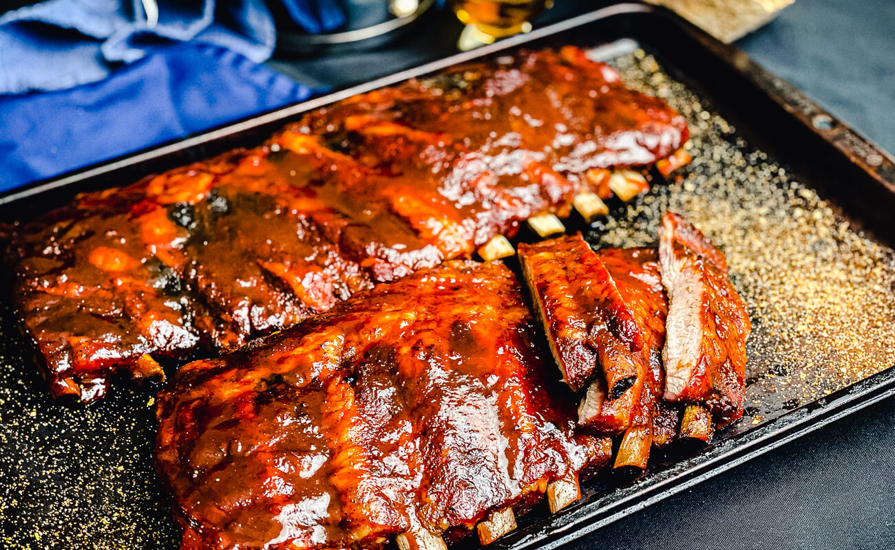 Smoked Pork Spare Ribs