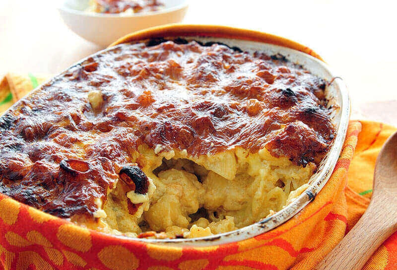 Smoky Three Cheese Macaroni