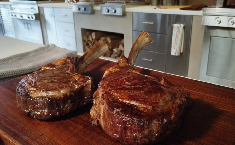 Tempering Steak on the Gaucho Grill