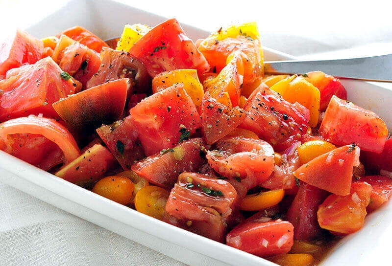Simple Tomato Salad