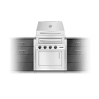 K500HB Built-In Hybrid Fire Grill