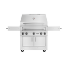 K750HT Freestanding Hybrid Fire Grill