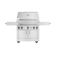 K750HT Freestanding Hybrid Fire Grill