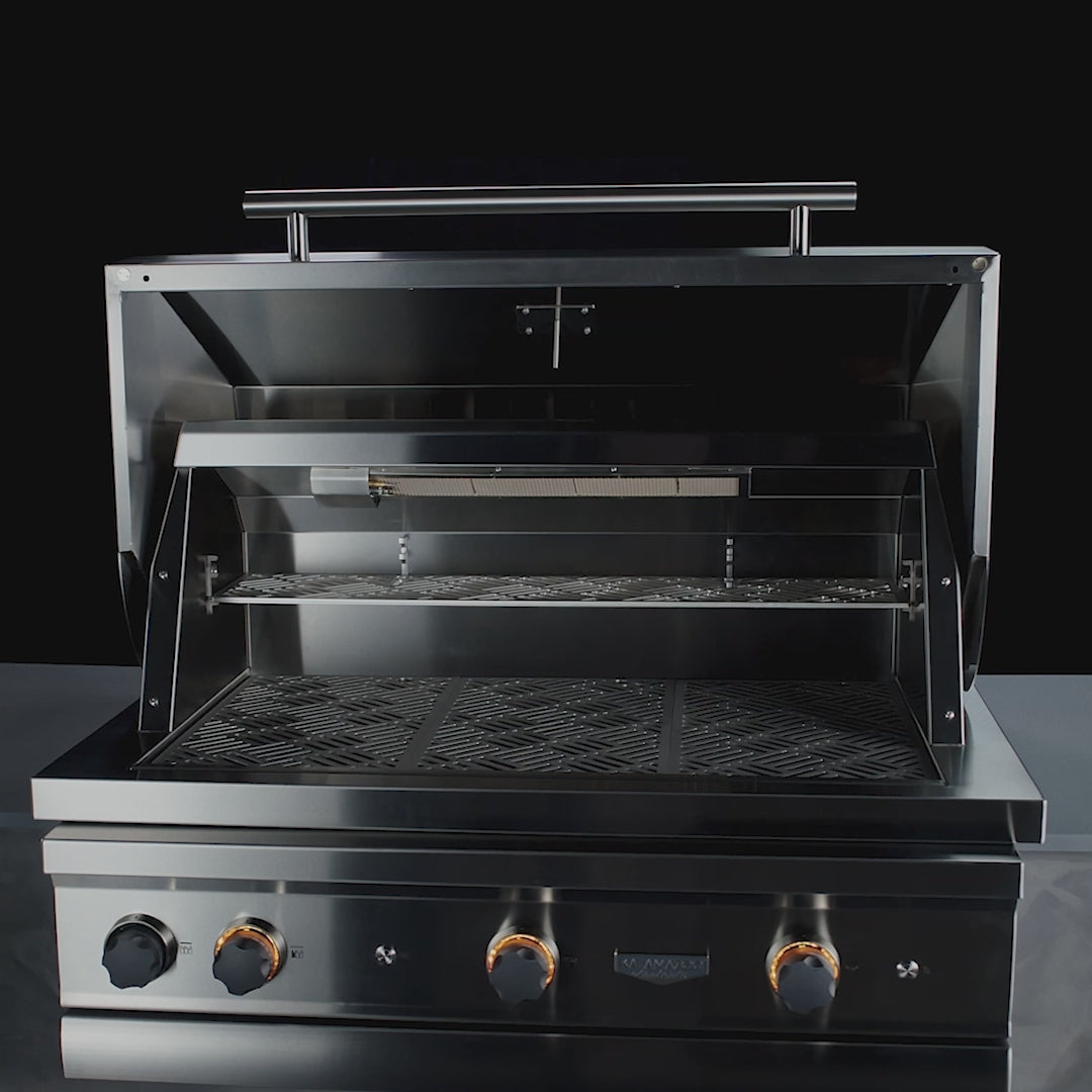 Echo 4 Freestanding Gas Grill | Kalamazoo Outdoor Gourmet