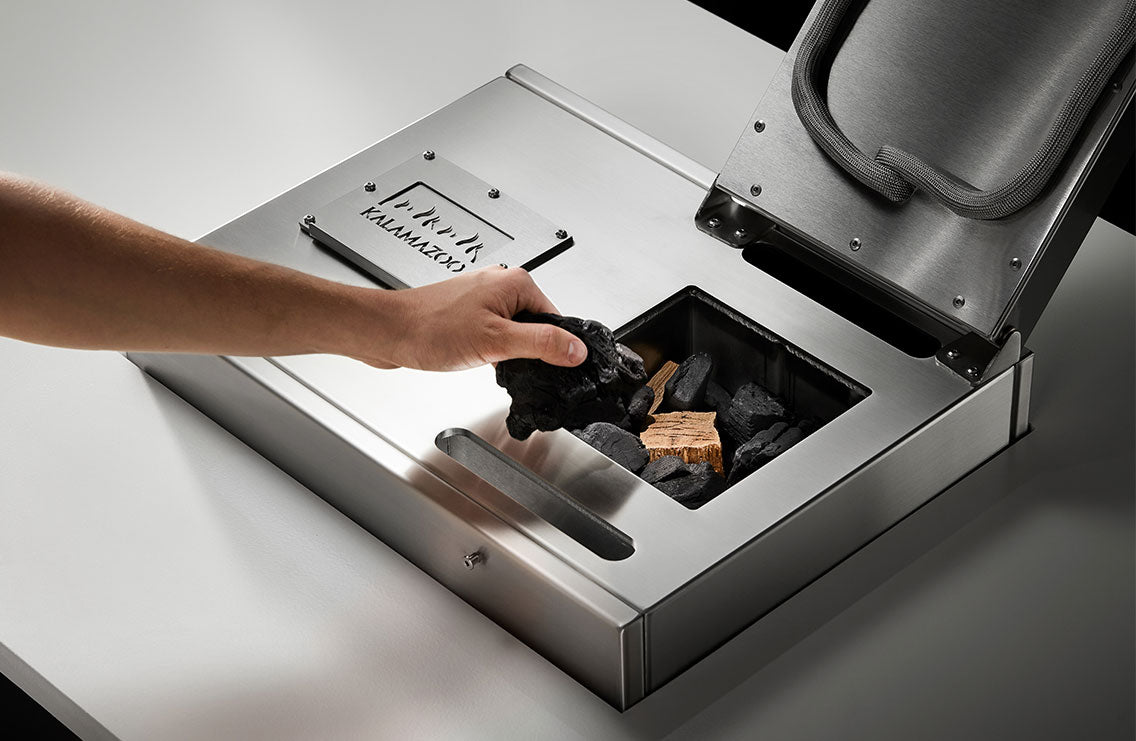 Freestanding Charcoal Gravity Smoker | Kalamazoo Outdoor Gourmet