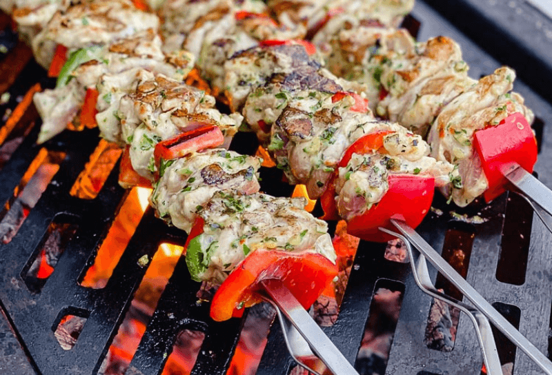 Chimichurri Chicken Kebabs