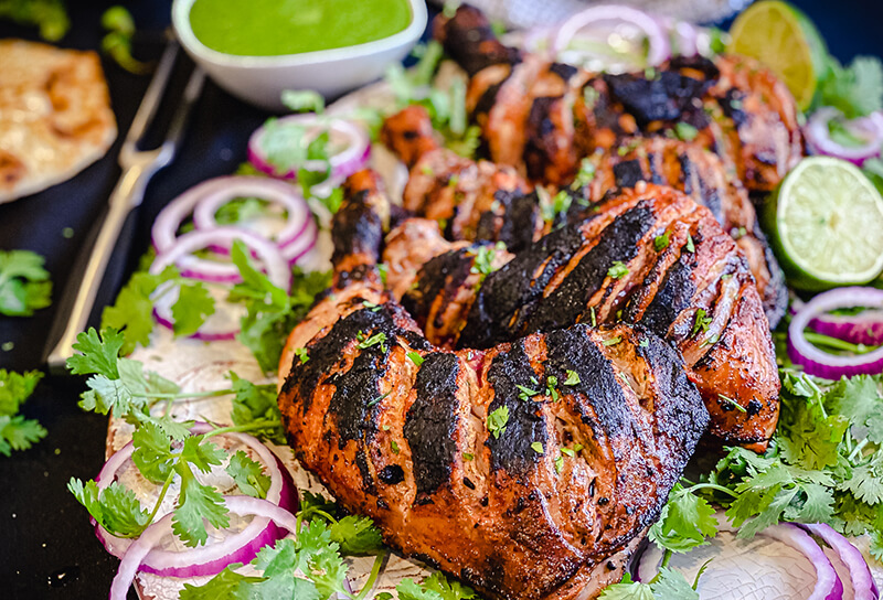 Grilled Tandoori Chicken Recipe