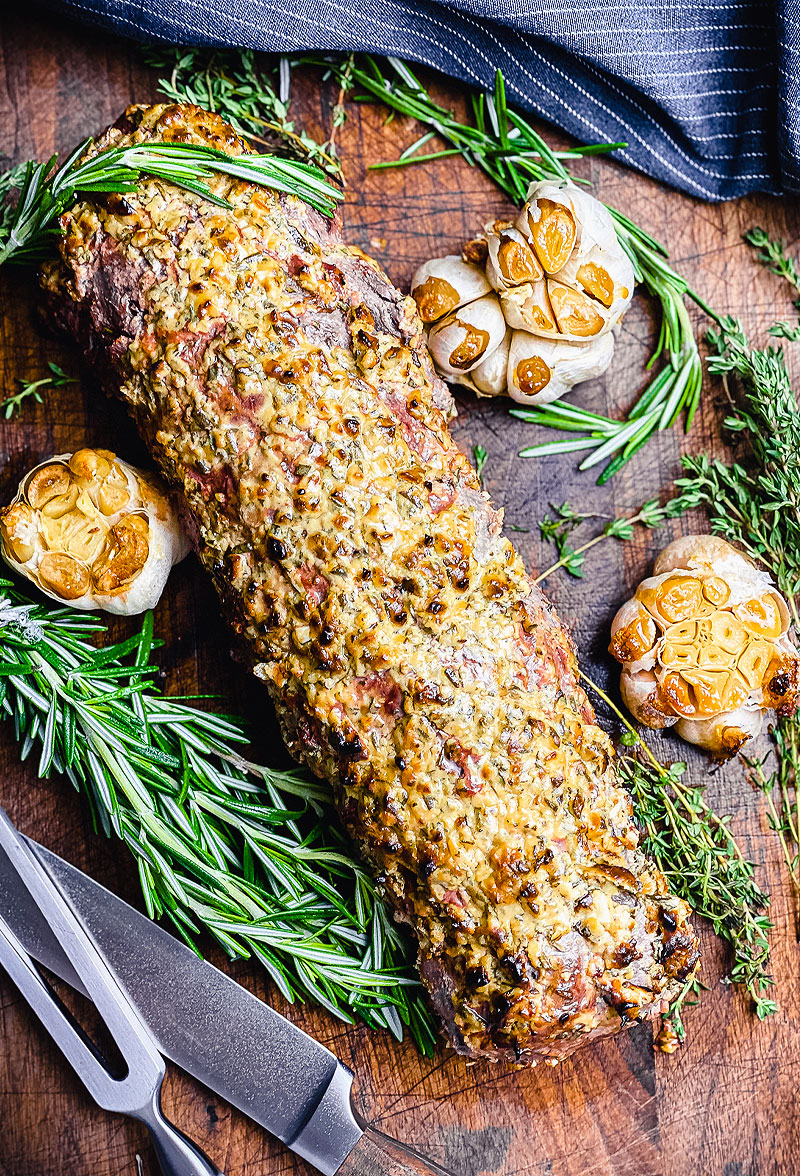 Roasted Herb-Crusted Chateaubriand