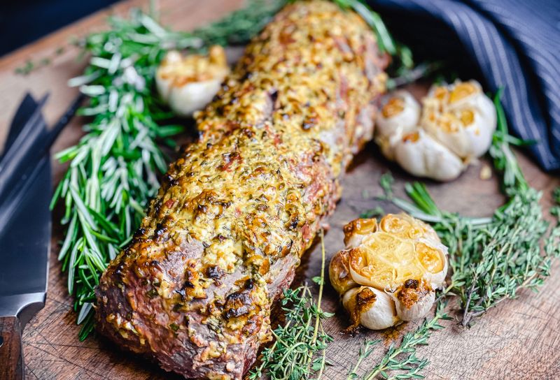 Roasted Herb Crusted Chateaubriand