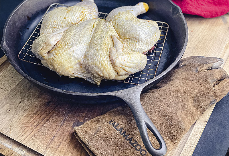 Oven-Roasted Butterflied Chicken