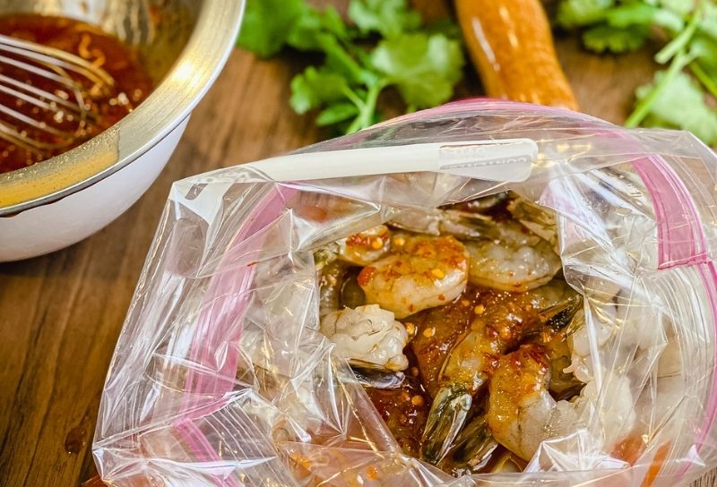 Sweet Thai Chili Shrimp Skewers