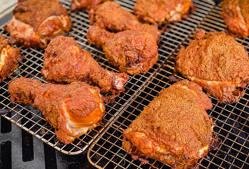 Smoked Fried Chicken Recipe