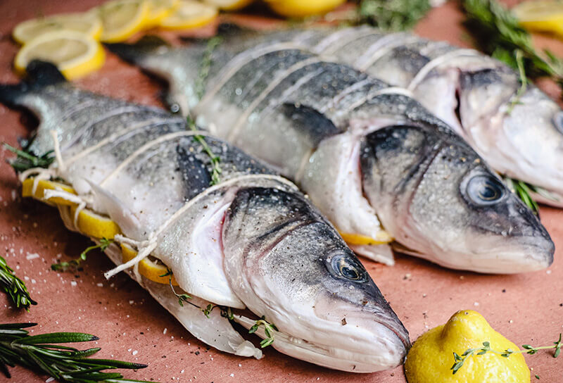 Roasted Branzino With Lemon and Thyme Recipe