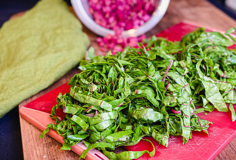 Sautéed Rainbow Chard Recipe