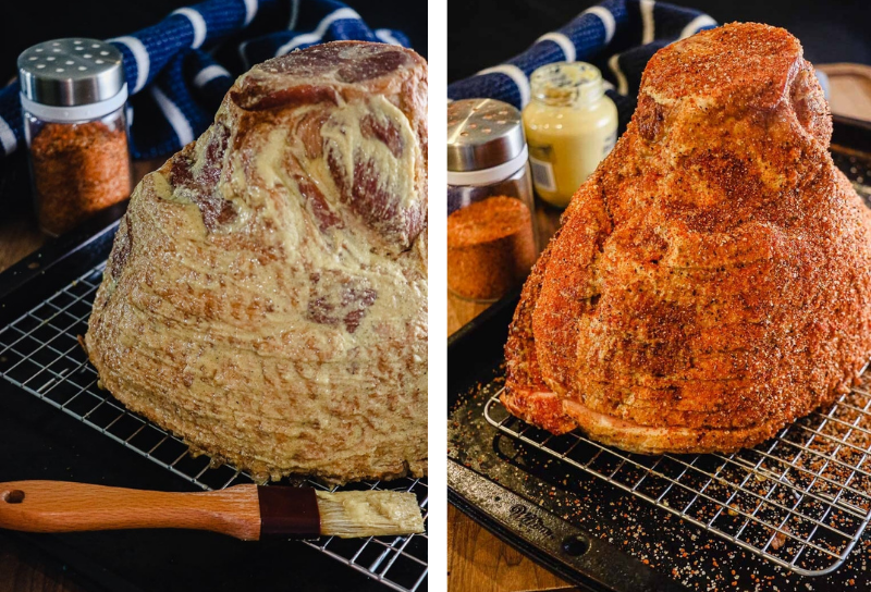 Double Smoked Maple Bourbon Ham